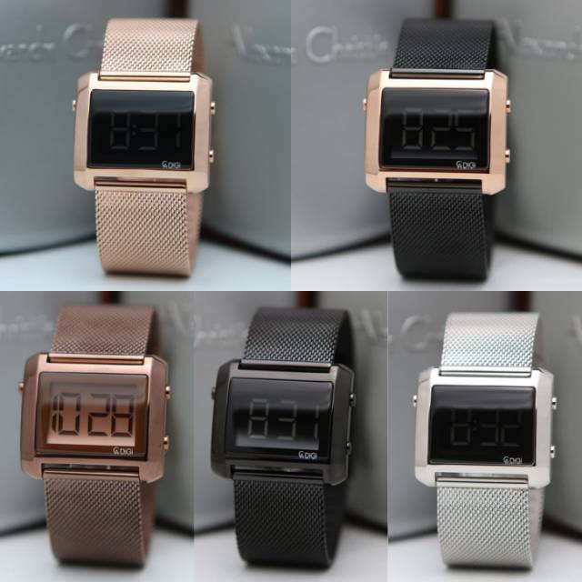 Jam Tangan Alexander Christie 9230 AC 9230 Tali stainless Mesin Baterai Original