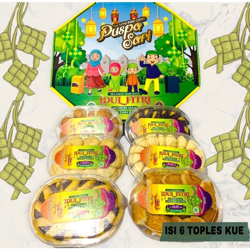 

paket kue lebaran puspa sari