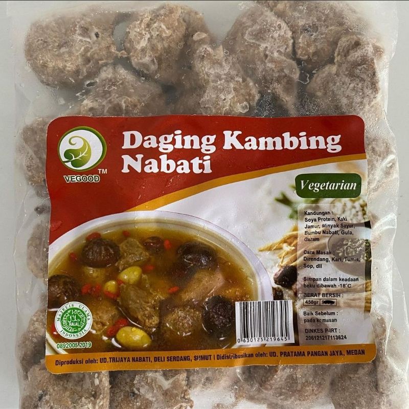 

Daging kambing nabati vegetarian | vegood daging kambing vegetarian