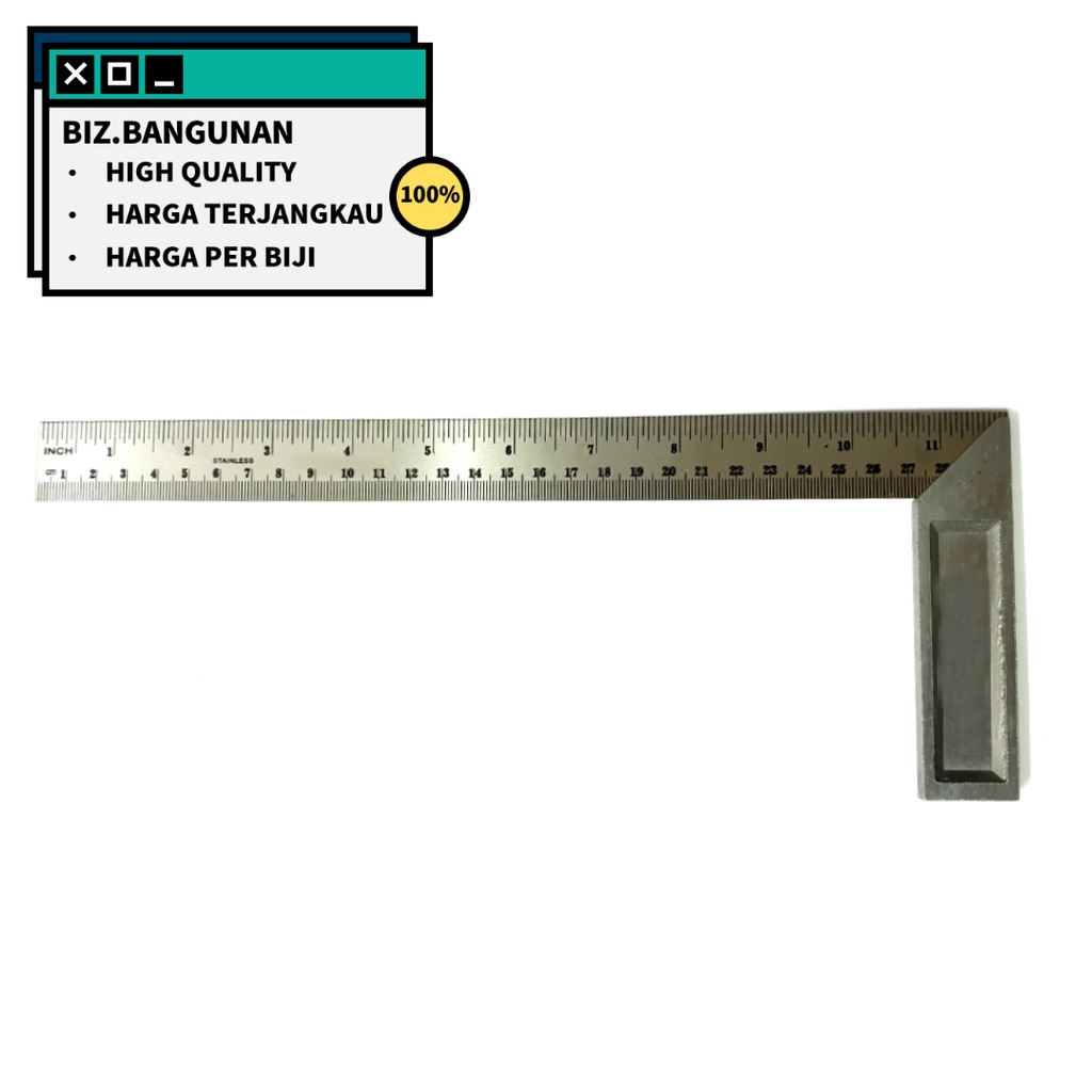 SIKU TUKANG 12&quot; INCH ( 30CM ) - PENGGARIS METER