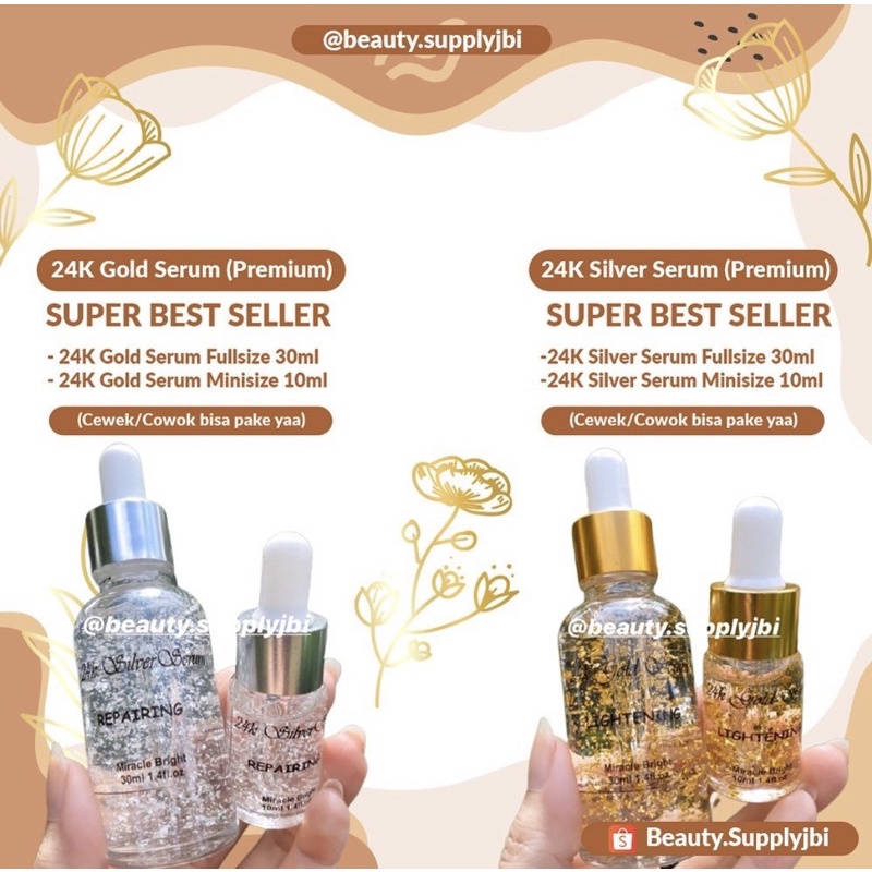 24K Gold/Silver Serum PREMIUM