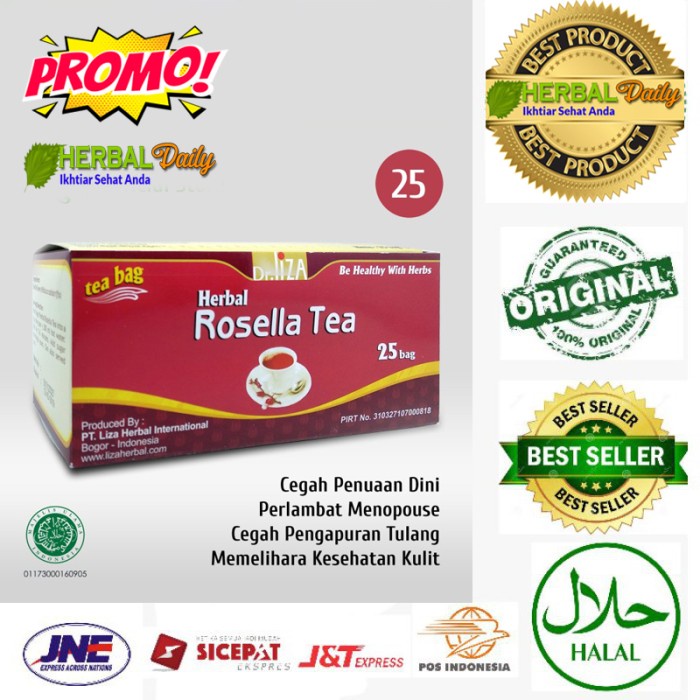 

Rosella Tea Liza Herbal untuk menopouse