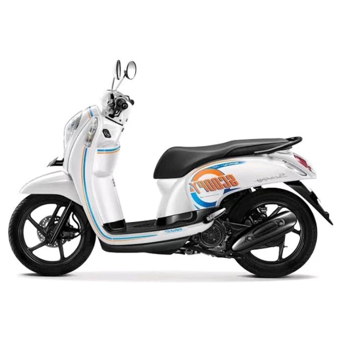 Dek Atas Honda Scoopy FI Warna Hitam Tahun 2015