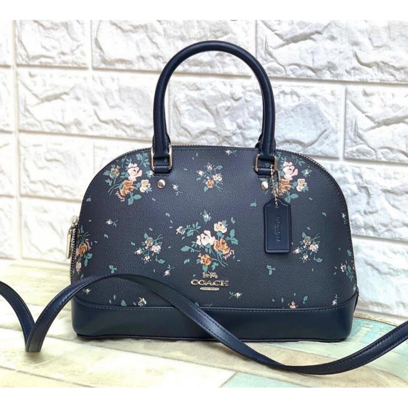 coach mini Sierra rose bouquet midnight multi original