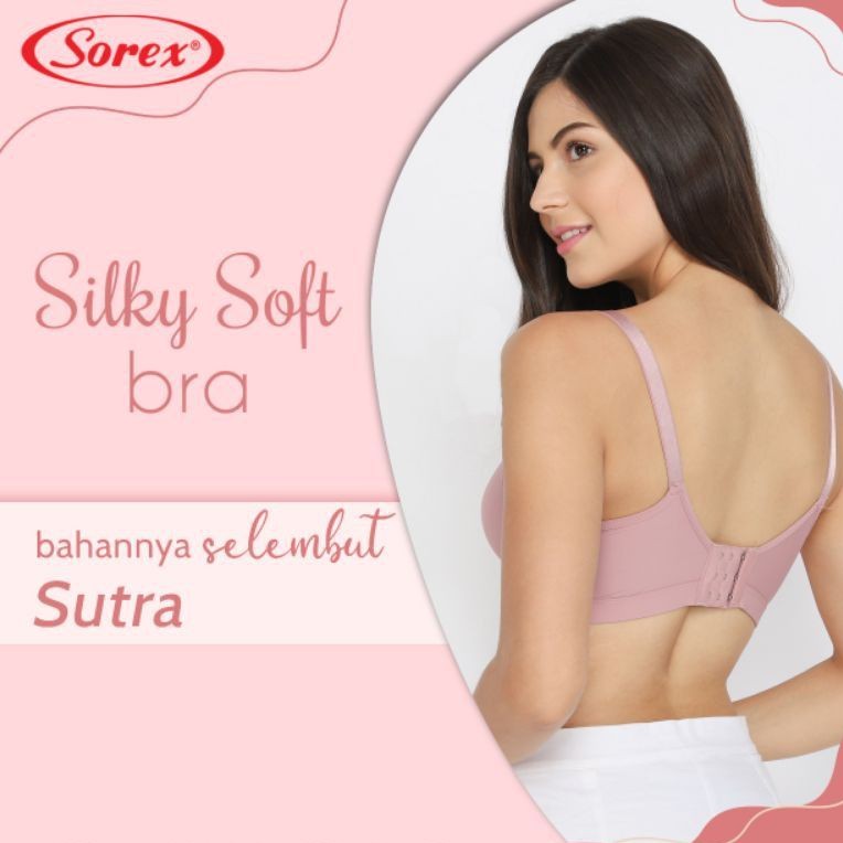 Bh Bra sorex PREMIUM lembut Cup besar bahan sangat lembut Silky soft edition tanpa kawat