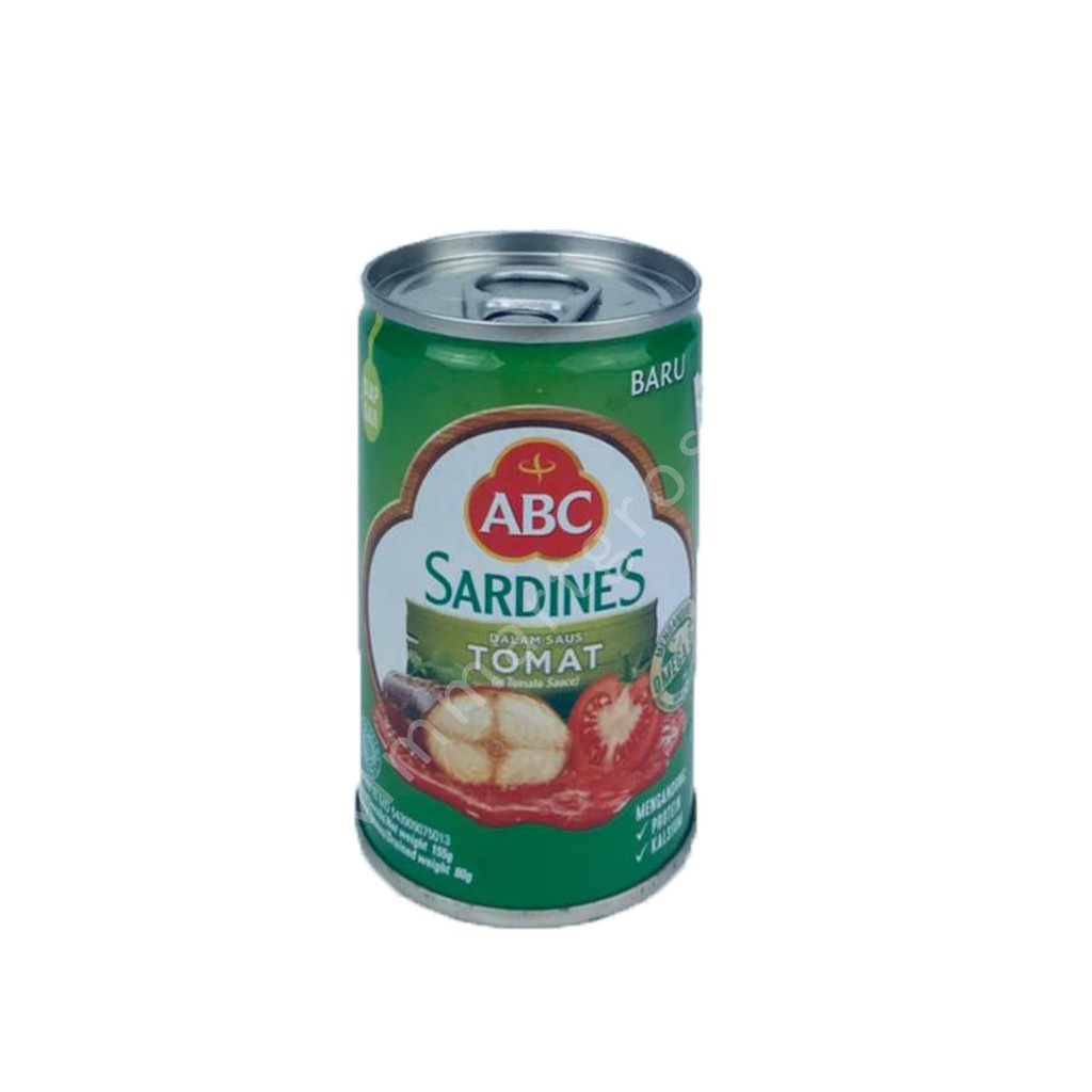 ABC / Sardines / Saus Tomat / 155g