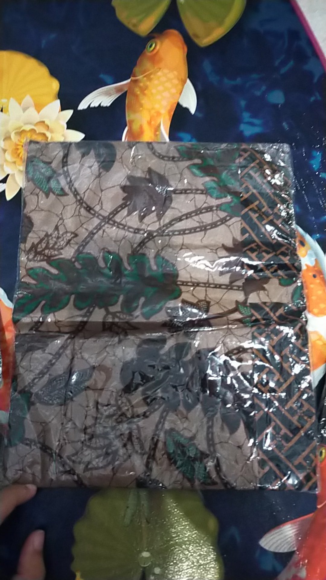 Tey-17 Batik Wanita Asj Sa Hrb026 Kenongo Kemeja Tosca Pendek