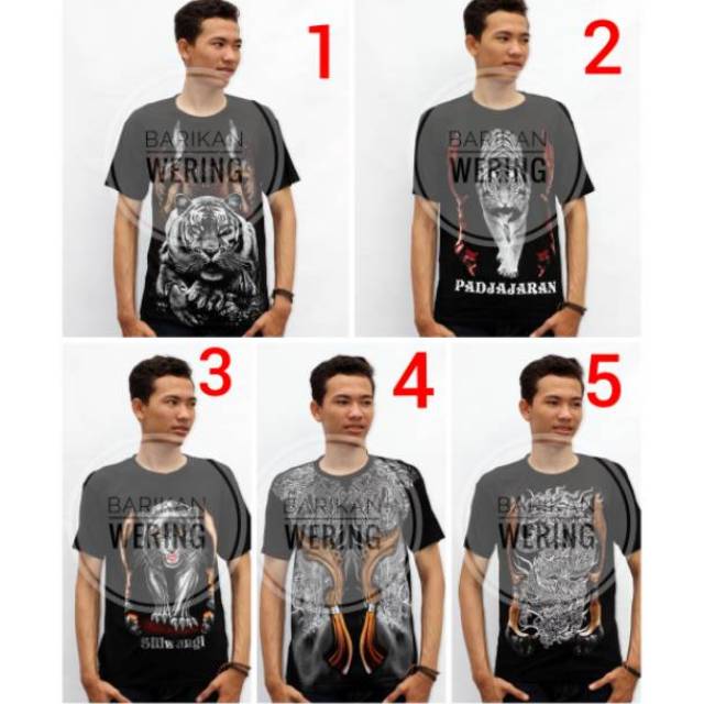 Kaos Macan Kujang Padjajaran - Kaos Distro - Kaos Siliwangi