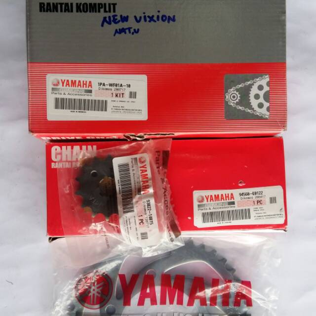 Gear set yamaha New Vixion Original yamaha