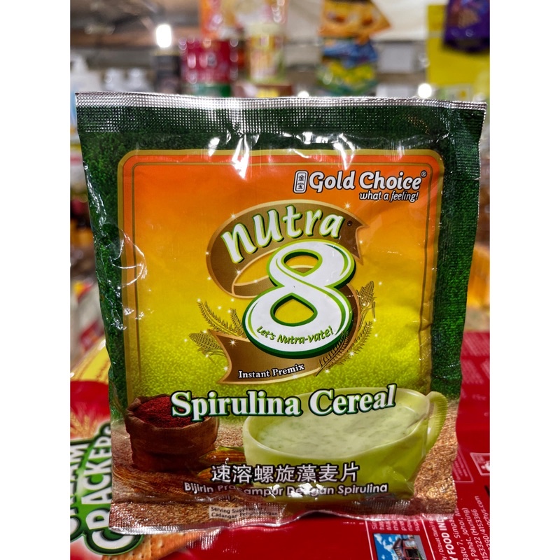 

ECER 1SASET SEREAL SPIRULINA SEREAL NUTRA 8 SPIRULINA MALAYSIA