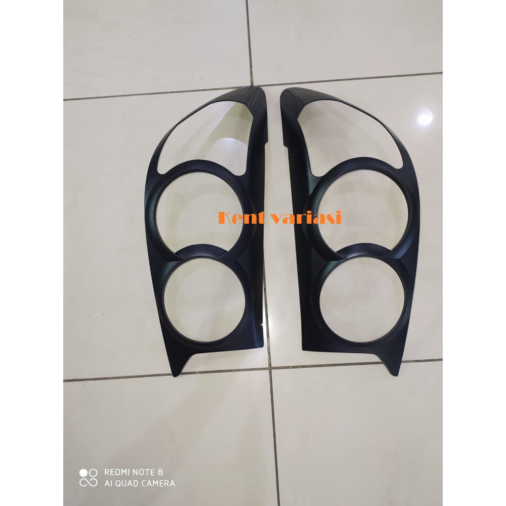 Garnish List Lampu Depan New Fortuner TRD Sportivo 2008-2011 Hitam