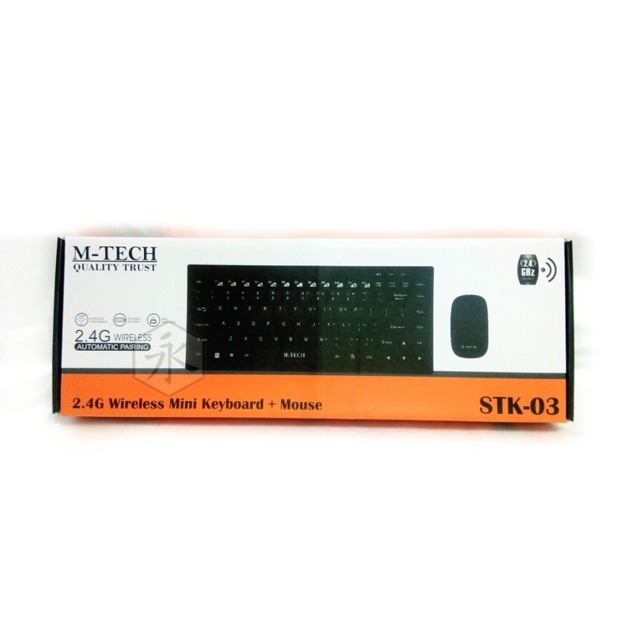 KEYBOARD DAN MOUSE WIRELESS MINI MTECH