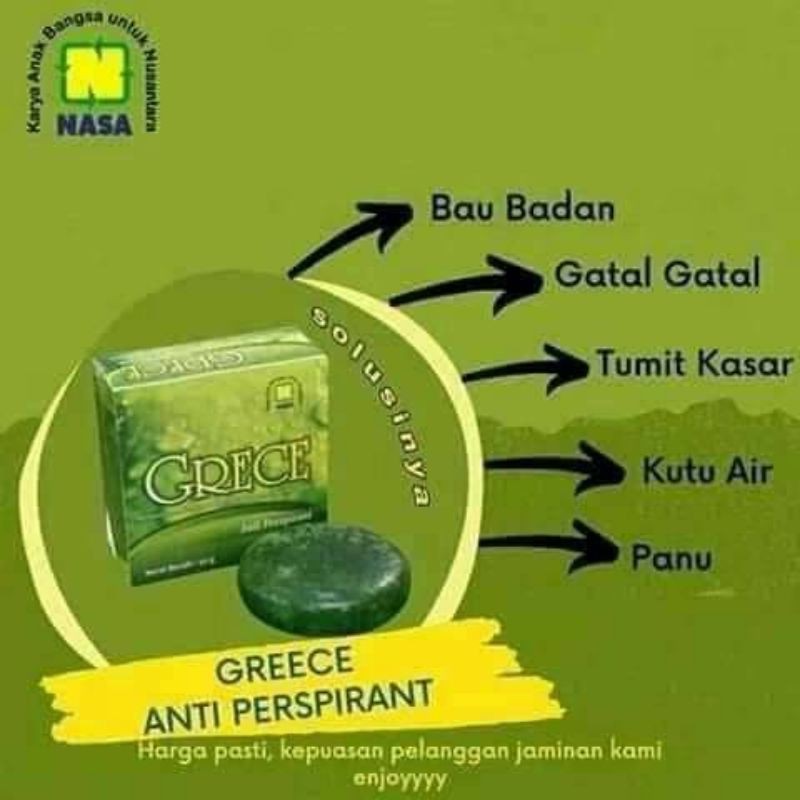 Sabun anti bau badan GRECE