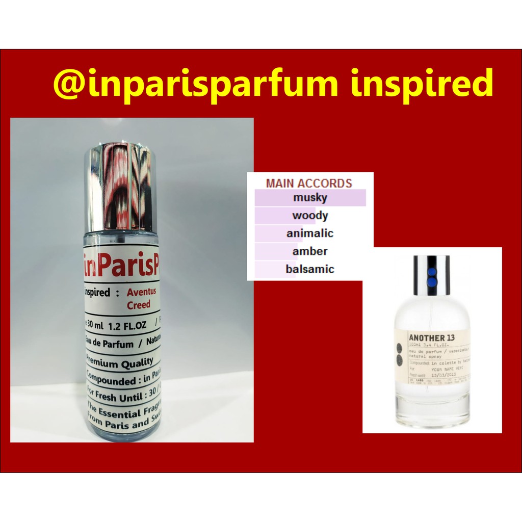 in Paris Parfum inspired LE LABO ANOTHER 13