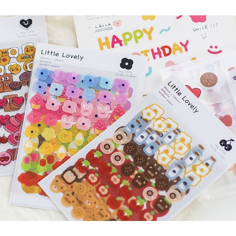 

Washimoshi Sticker Lovely Series (6 sheets)