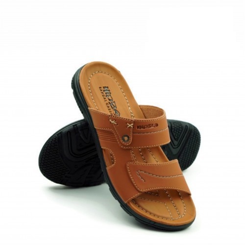 Sandal Slop Pria Kulit Casual Kekinian Sendal Slip On Slide Original CT20 Sandal Neckerman