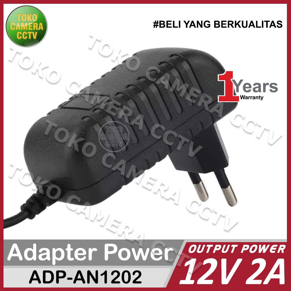 ADAPTOR 12V 2A POWER DC ADAPTER 12V BERGARANSI