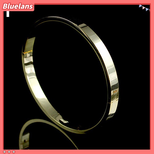 Gelang Bangle Bahan Titanium Steel Untuk Pria Dan Wanita