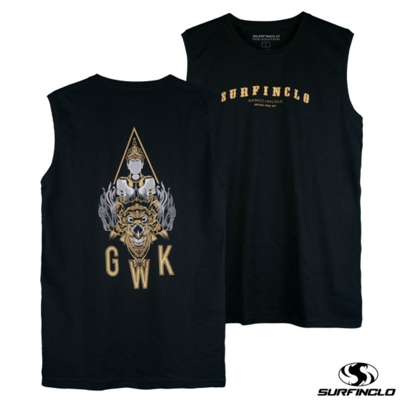 SURFINCLO SINGLET KAOS DISTRO PRIA LEKBONG