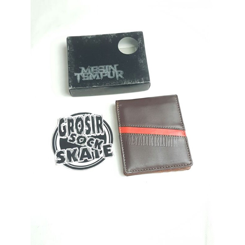 dompet distro premium metalik klinik