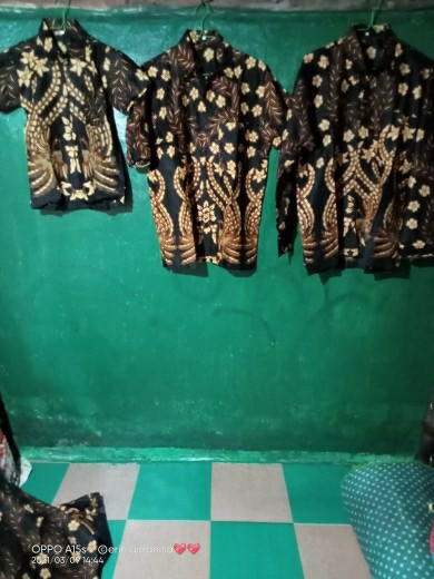 Batik Couple Keluarga - Batik Sarimbit Familly Set