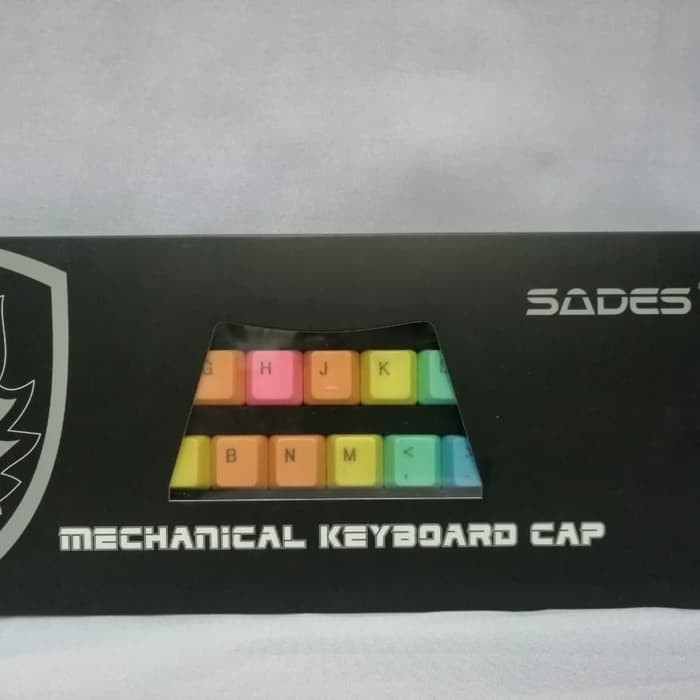 KEYBOARD SADES RAINBOW KEYCAPS MECHANICAL