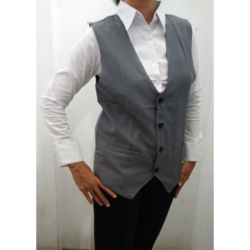 vest rompi formal  bahan wanita