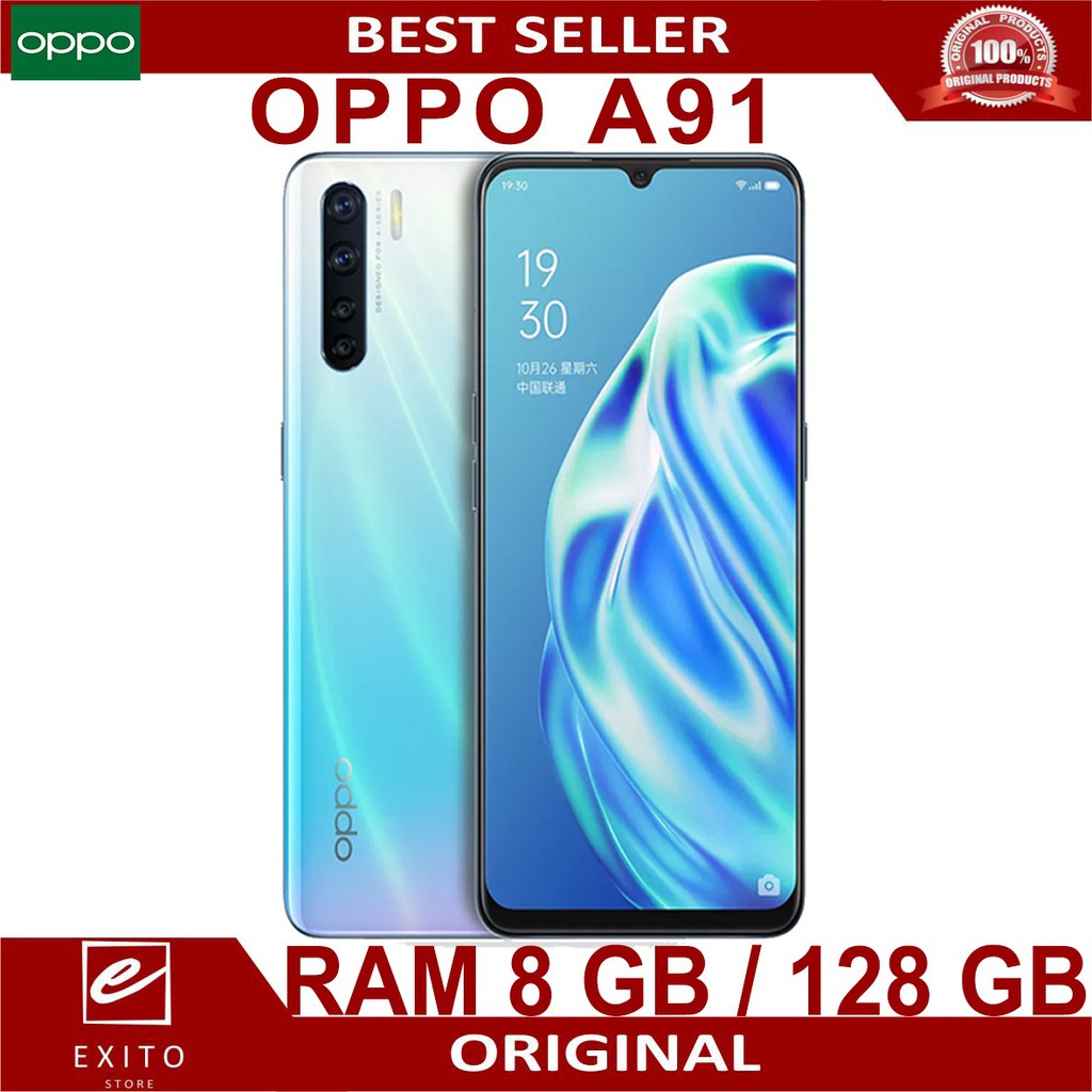 OPPO A91 RAM 8GB ROM 128GB GARANSI RESMI