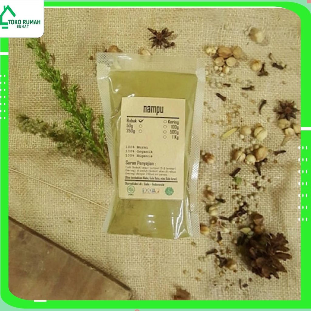 

NAMPU BUBUK 250 GRAM - Homalomena Occulta - MURNI - JSR -REMPAH