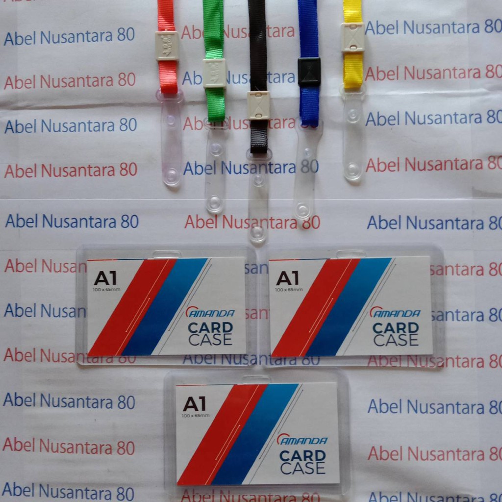 

Paket Card Case A1 dengan Tali impor Kait Karet 1cm