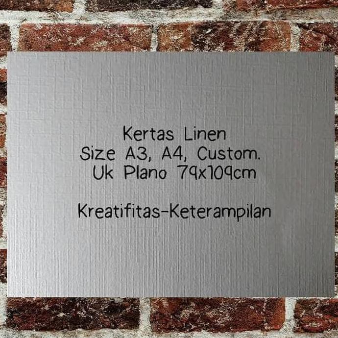 

Terbaik Kertas Linen A4 (21X29,7Cm) Promo Kode 1077