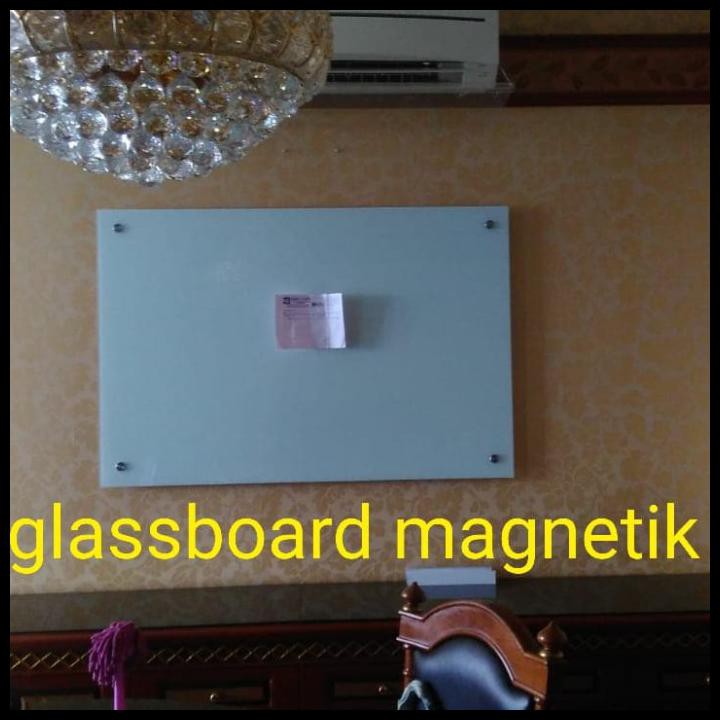 

Glassboard/Papan Tulis Kaca Magnetik Uk 80 X 100Cm