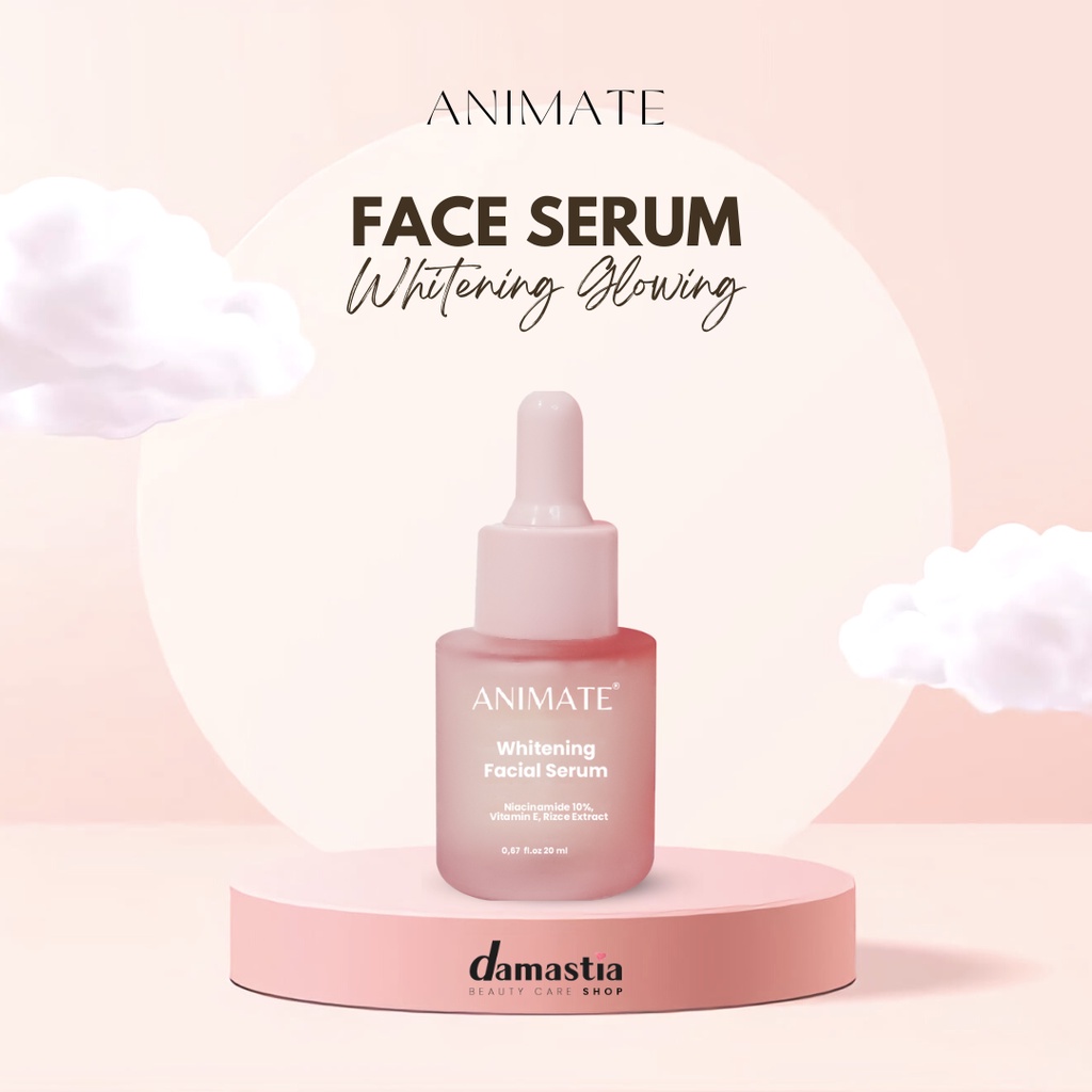 Animate Whitening Facial Serum / Serum Whitening / Serum Wajah