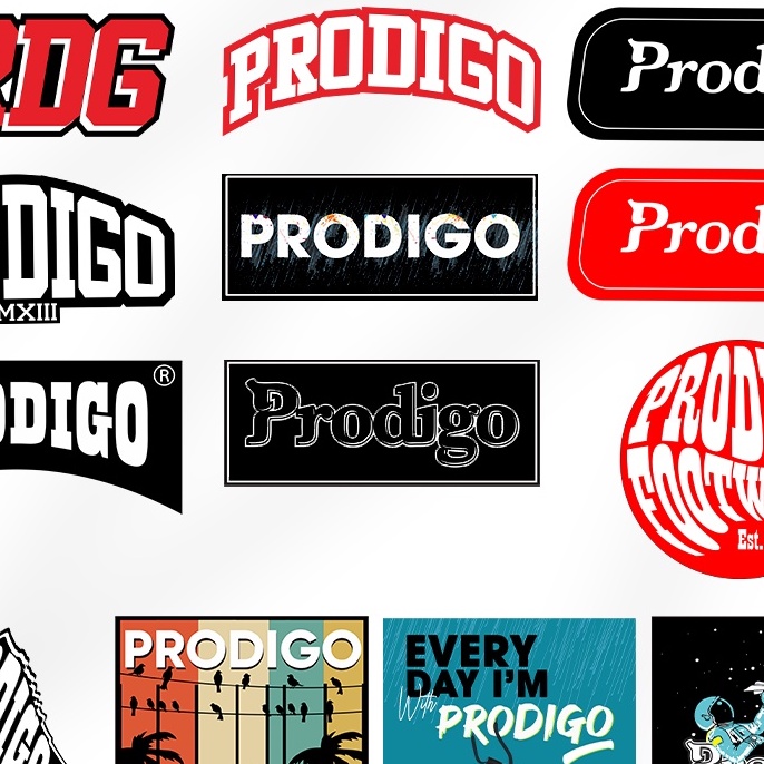 

Prodigo * Sticker pack prodigo official isi 3 pcs