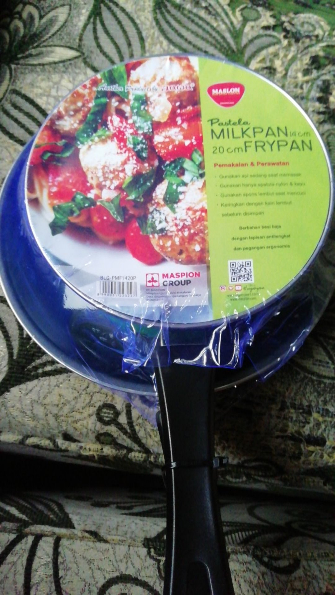 Tevlon Murah | Pastella Set / Fry Pan + Milk Pan Anti Lengket