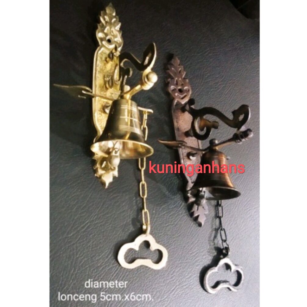 bel pintu rumah lonceng pintu lonceng kuningan antik