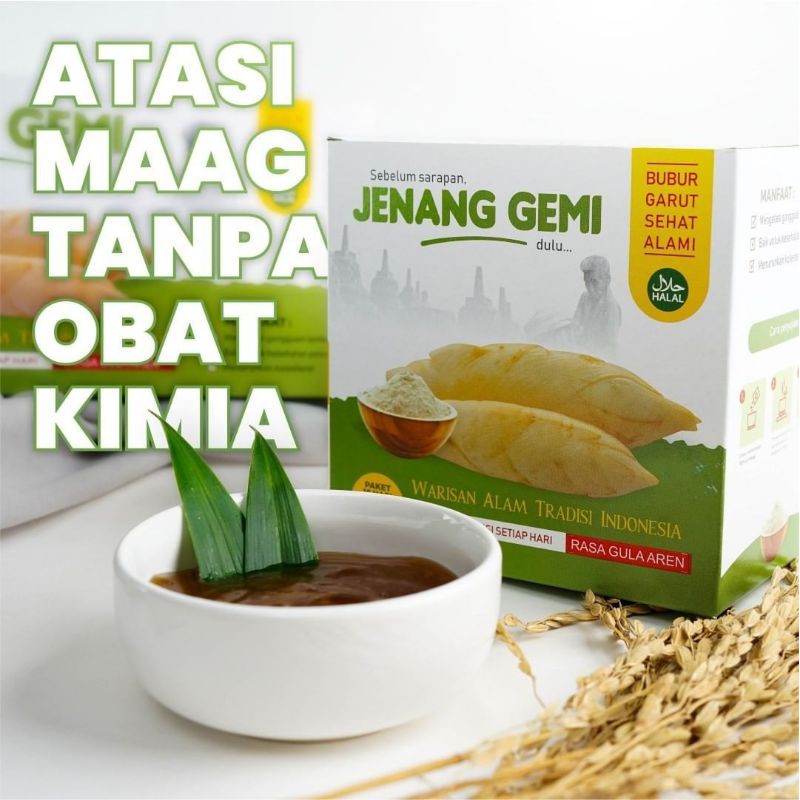 

JENANG GEMI ASLI GARUT 1 box isi 30 SACHET