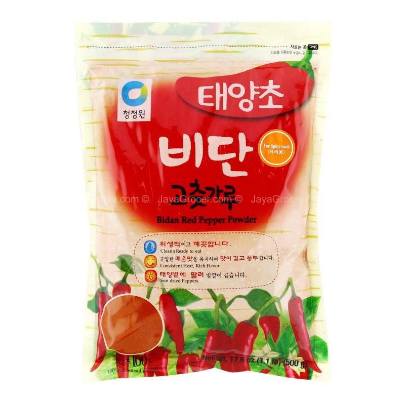 

Chungjungwon Daesang Bidan P Spice / Gochukaru / Cabai Bubuk Khas Korea 1 kg