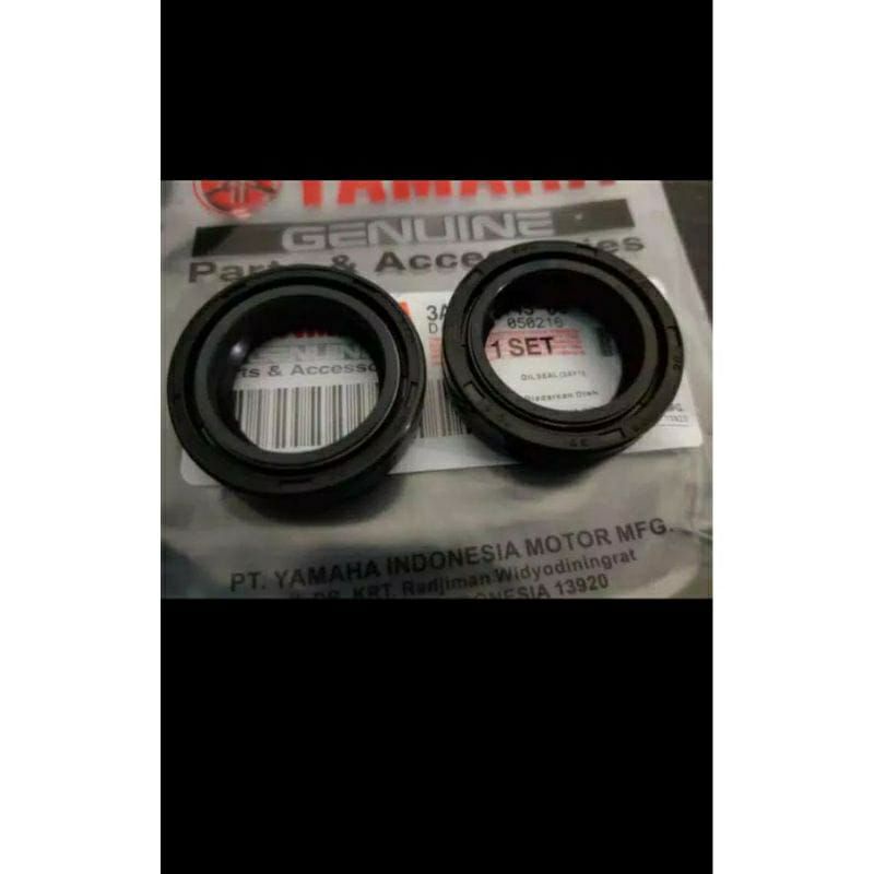 3AY 5TL Seal Sil Shock Depan Yamaha Mio, Jupiter, Nouvo, Fino, Soul, Vega R, F1ZR Alfa (2pcs)