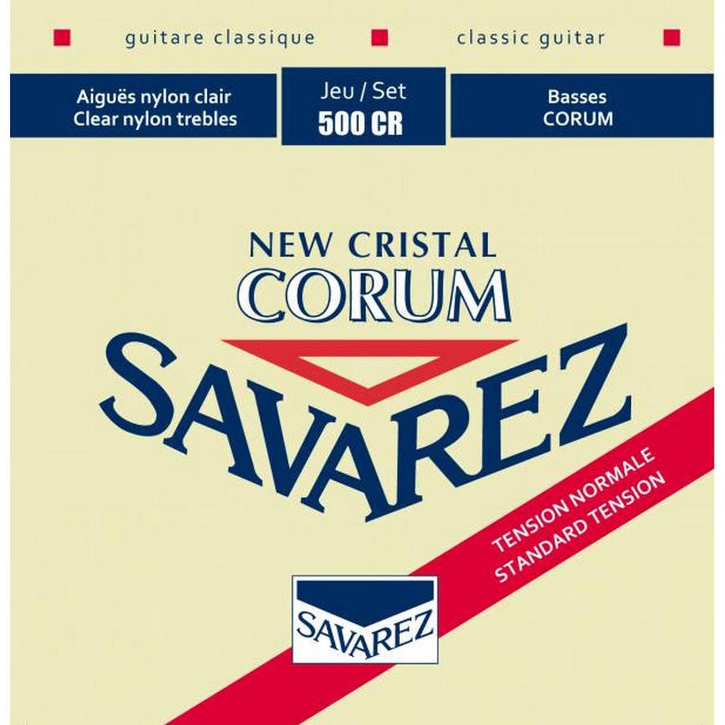 Savarez 500 CR New Cristal Corum Senar Gitar Klasik Standard Tension