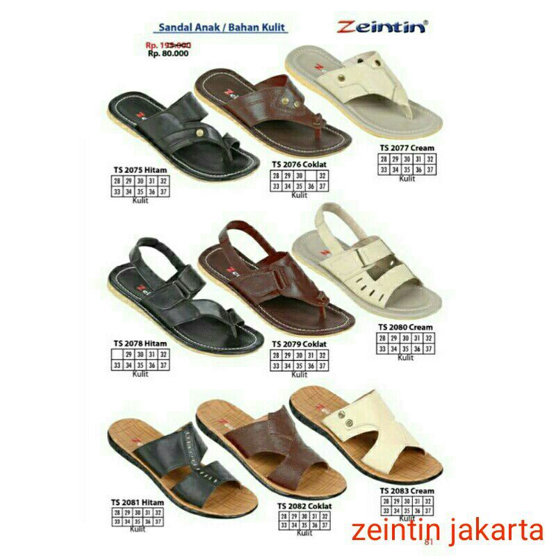 zeintin sendal anak pria