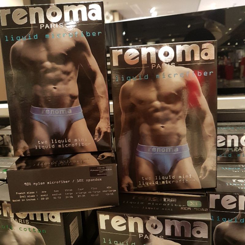 " Best Seller " Renoma Liquid Microfiber - Underwear Men - Celana dalam pria isi 2