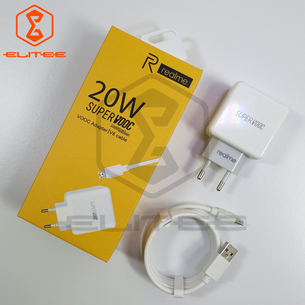 Charger Realme 20W Flash Charging Original