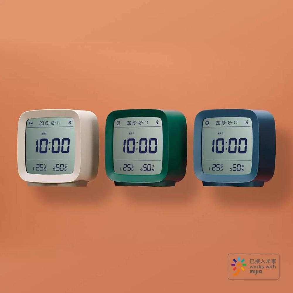 Qingping Jam Meja Smart Alarm Clock Temperature Bluetooth - CGD1