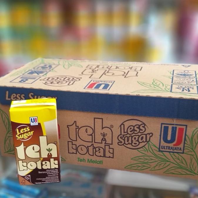 

(BISA COD) teh kotak ultra less sugar 300ml (liat deskripsi) TERMURAH Kode 449