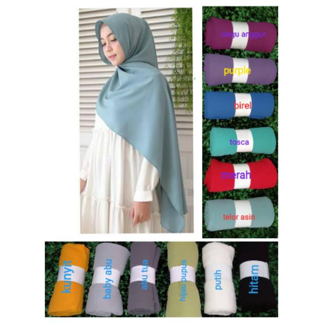 Pasmina original ikmal hijab