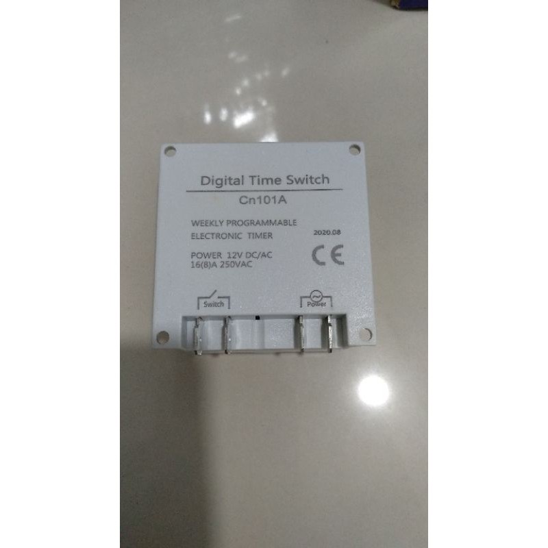 TIMER SWITCH DIGITAL TIMER DALAM RELAY 220V 12V CN101A