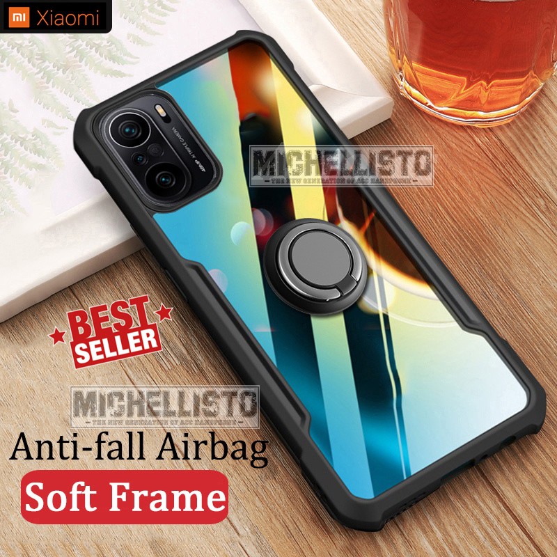 Case Xiaomi Redmi Note 10 - Redmi note 10 PRO Ring Transparan CLEAR JAZZ SERIES Casing