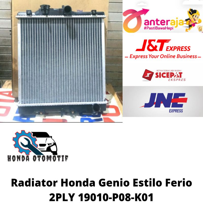 Radiator Honda Genio Estilo Ferio 2 PLY MANUAL (MT)