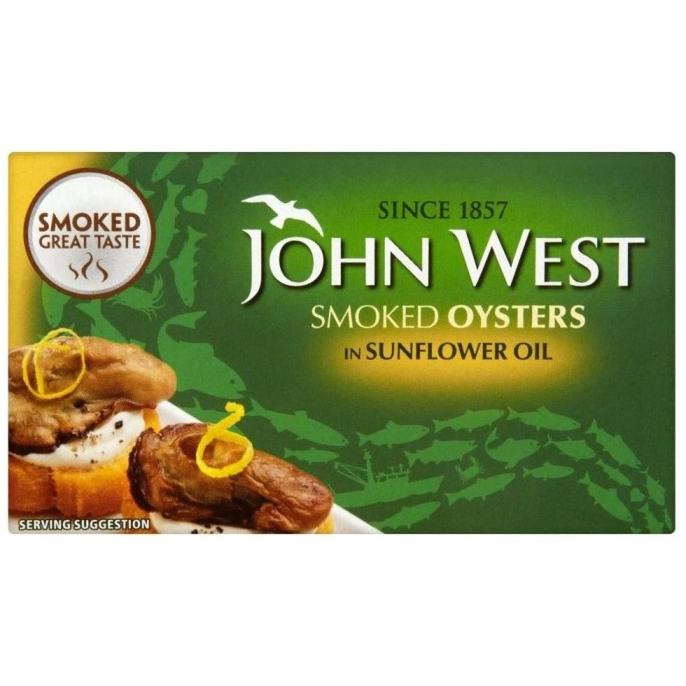 

John West Smoked Oysters In Oil 85g